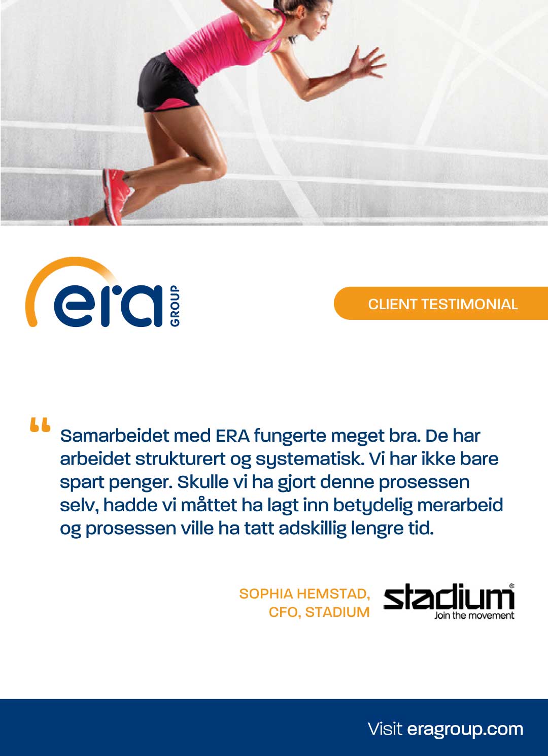 Stadium team collaboration, ERA Group client reference